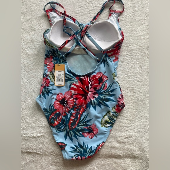 Kana sol blue floral size S - Picture 2 of 4